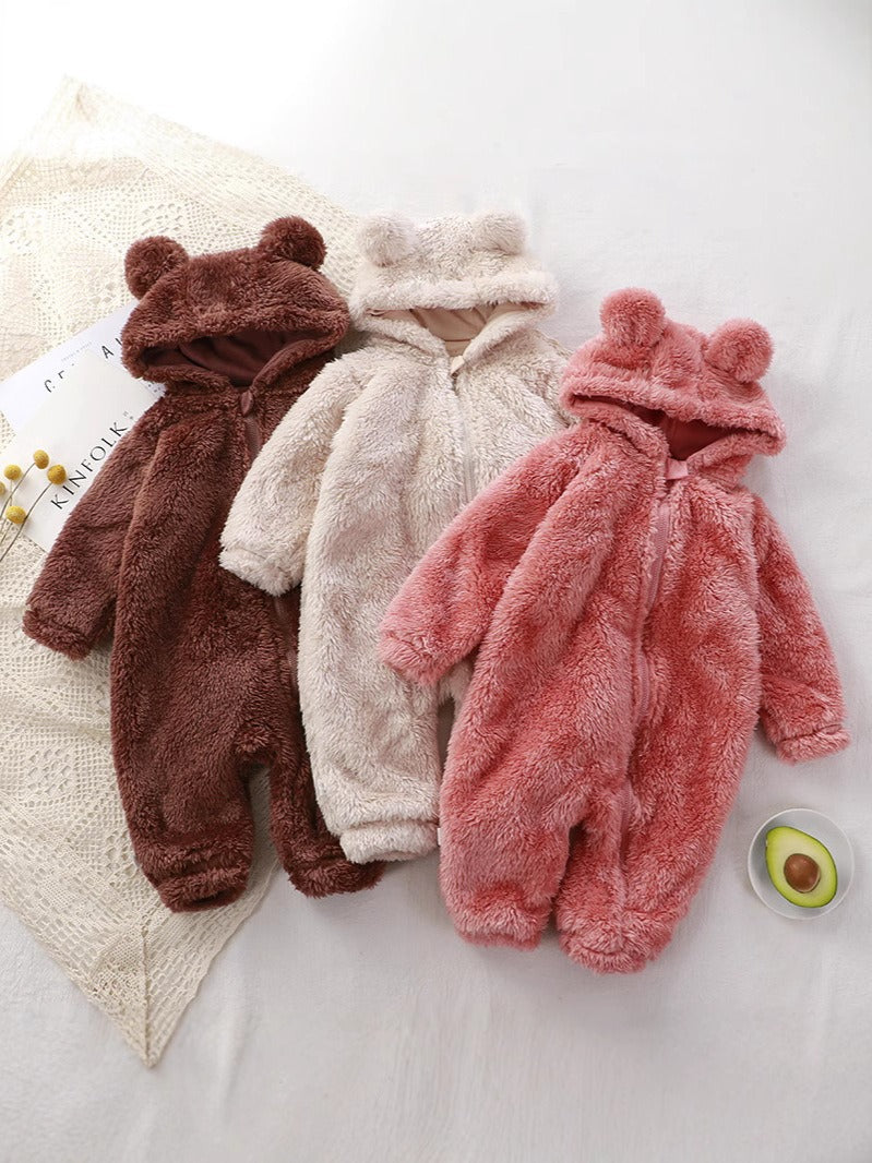 Prime™ Baby Warm Hooded Winter Onesie