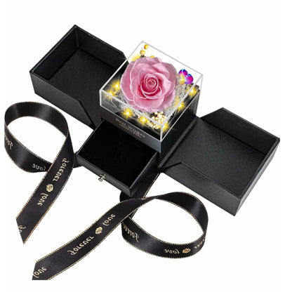 Preserved Flower Jewellery Box