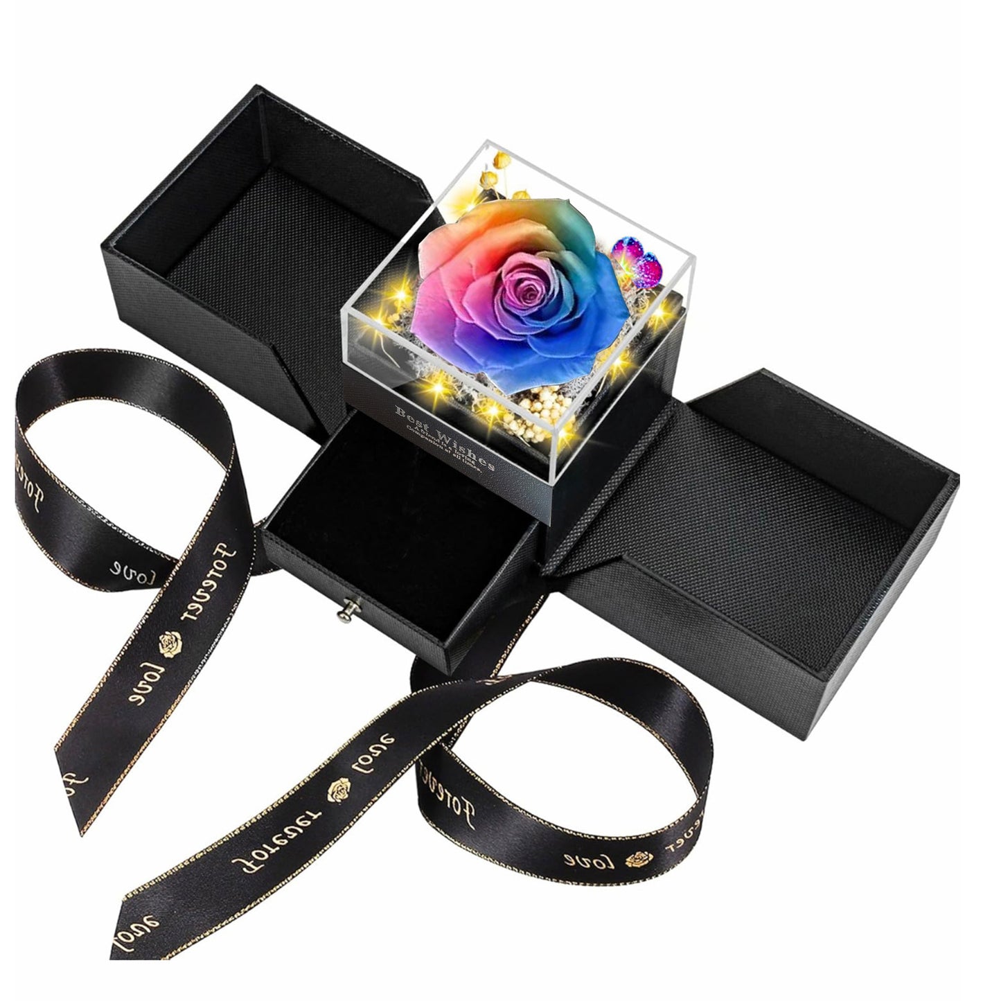 Preserved Flower Jewellery Box